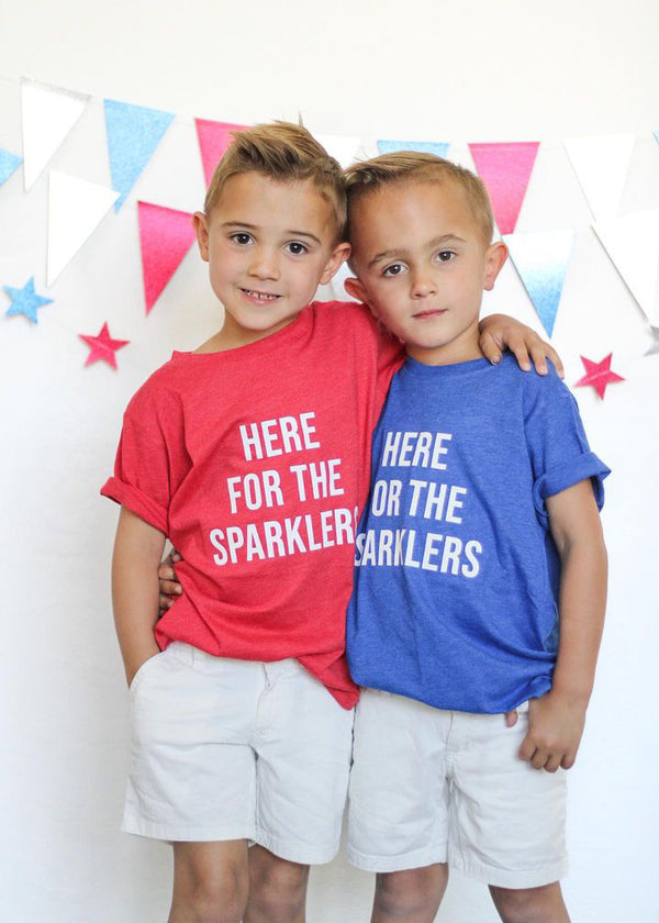 Here for the Sparklers