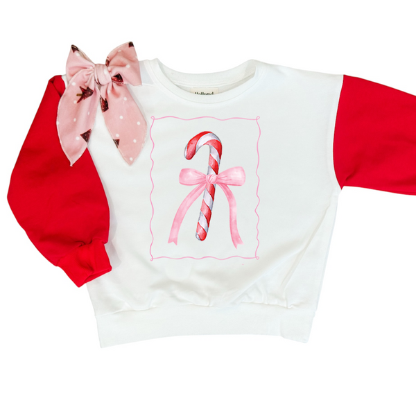 Ribbon Candy Cane | Colorblock