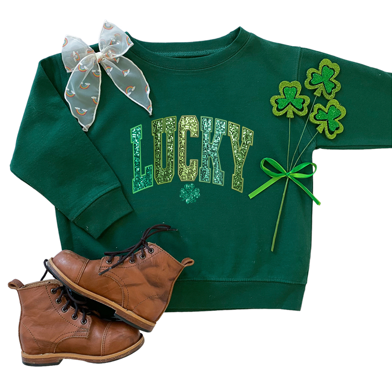 Lucky - Faux Glitter