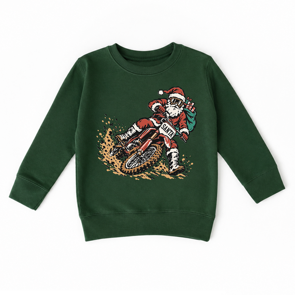Dirt Bike Santa | Sweatshirt